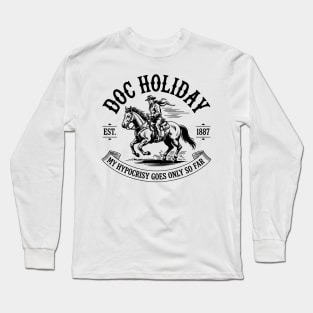 Doc-Holiday Long Sleeve T-Shirt